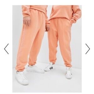 Adidas X Ivy Park Peach Unisex Joggers Size XS Athleisure ~ Cozy!